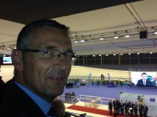 Pascal Blanc à l'inauguration du vélodrome de Bourges Pascal Blanc à l'inauguration du vélodrome de Bourges