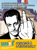 Affiche du syndicat étudiant UNEF Affiche du syndicat étudiant UNEF