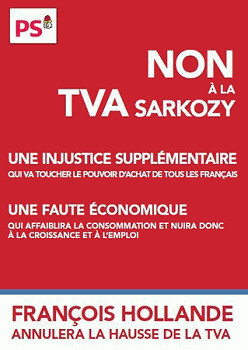 Hollande baissera la TVA