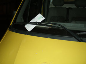 Racket municipal rue Parmentier