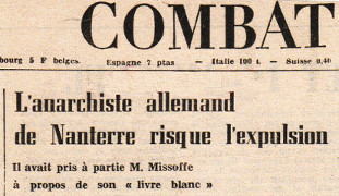 Mai 68, 50 ans ! 22 mars à Nanterre, y'a du mouvement