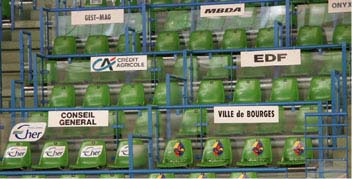 Basket à Bourges : Palais des SPORtS, Palace des Sponsors