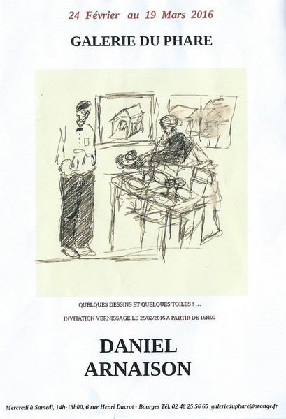 Daniel Arnaison à la galerie du Phare