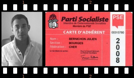Julien Bernichon, militant et toutes ses dents