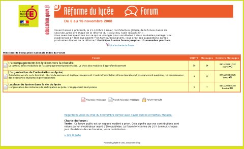 Darcos veut fliquer les internautes
