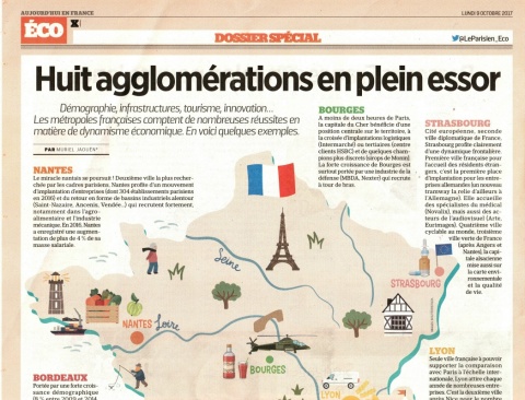Parisien-Libéré : Bourges en expansion ! Z'ont pas vu la rue d'Auron