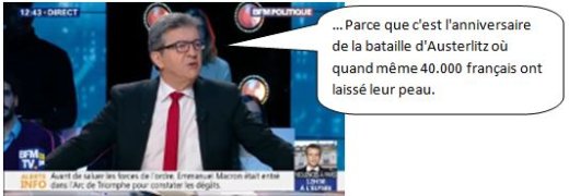 Gilets Jaunes & Arc de Triomphe & Austerlitz : Mélenchon fait une (…)