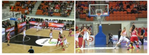 Le Prado à Bourges, Palais des Sports du basket : les pieds dans le panier...