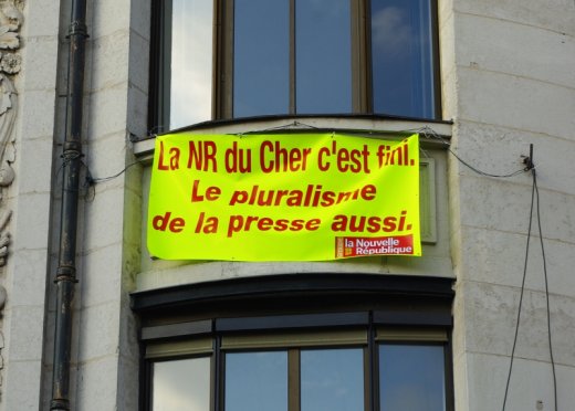 Nouvelle République : silence, on (la) ferme...