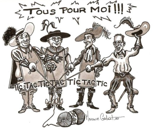 Zéro partout, la balle au Centre